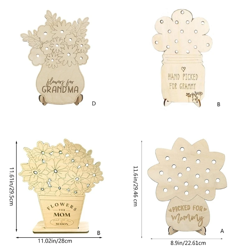 Party Table Decorations Flower Shelf Mothers Day Flower Holder