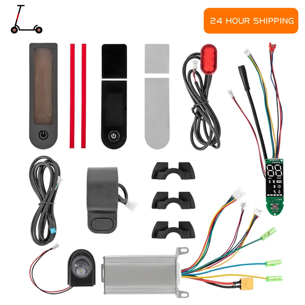 

36V 350W Controller Board Kit Dashboard Accelerator Headlight Electric Scooter Accessories LED Display For Xiaom Connecting line