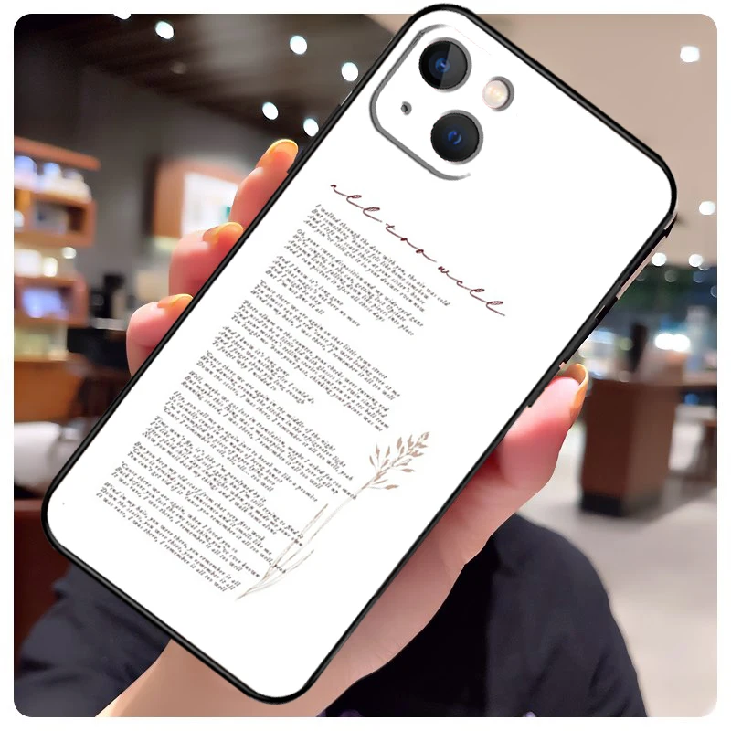 كل شيء جيد جدا كلمات حالة الهاتف ، حقيبة غطاء لفون 16 ، 11 ، 12 ، 13 ميني ، 14 ، 15 برو ماكس ، X ، XS ماكس ، XR بلس