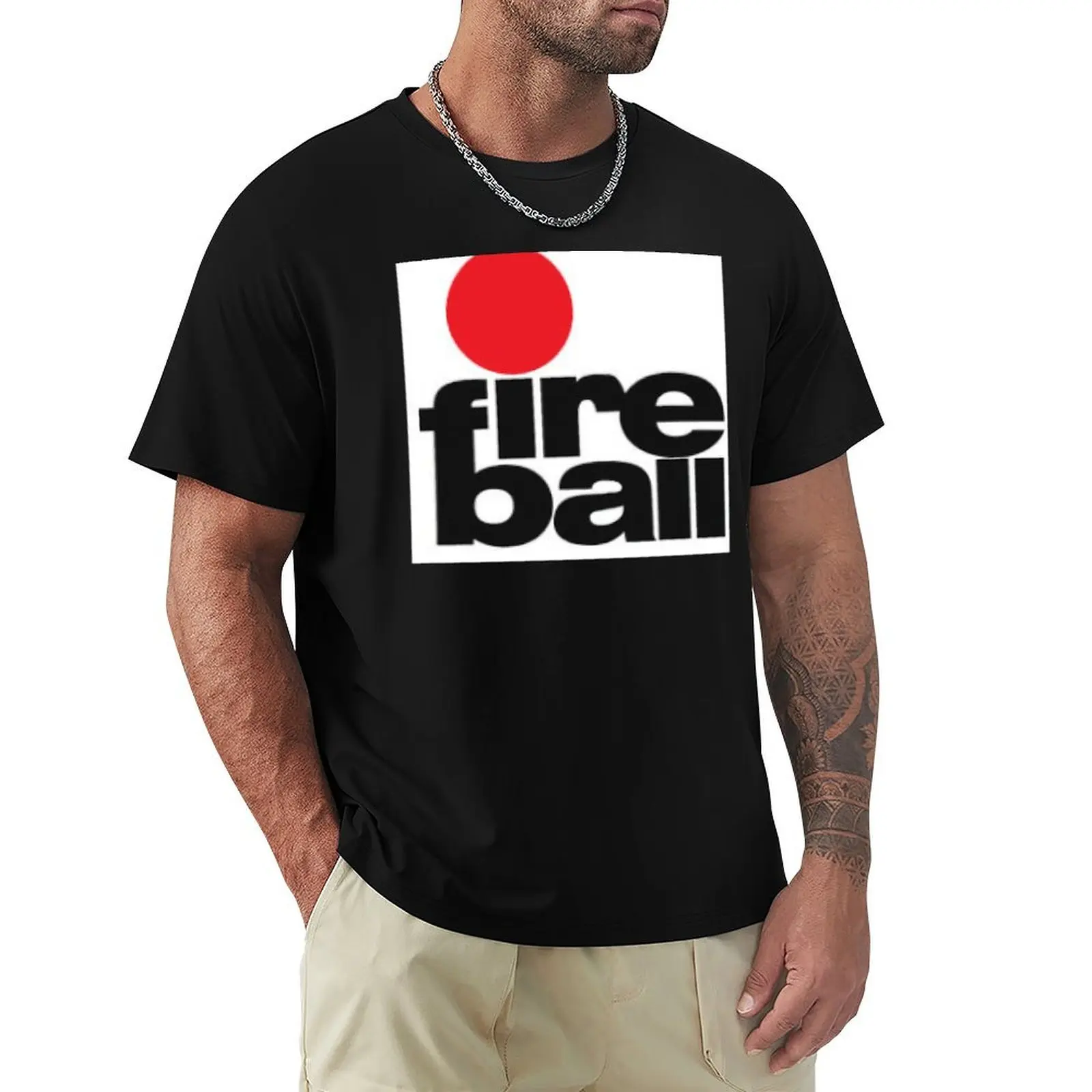 FIRE BALL T-Shirt Outdoor Sports Short Sleeve Top