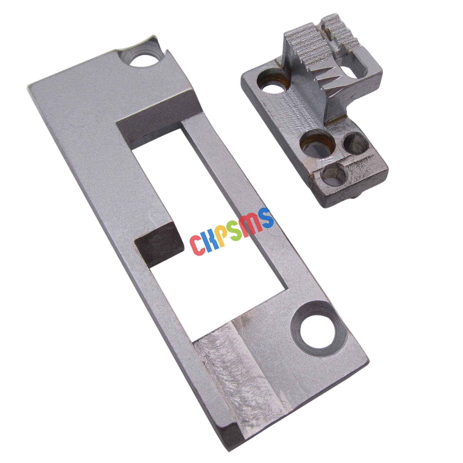 

1SET Binding Needle Plate and Feed Dog Set FOR JUKI LU-1508, LU-1510,SEIKO LSW-8BL Sewing Machine