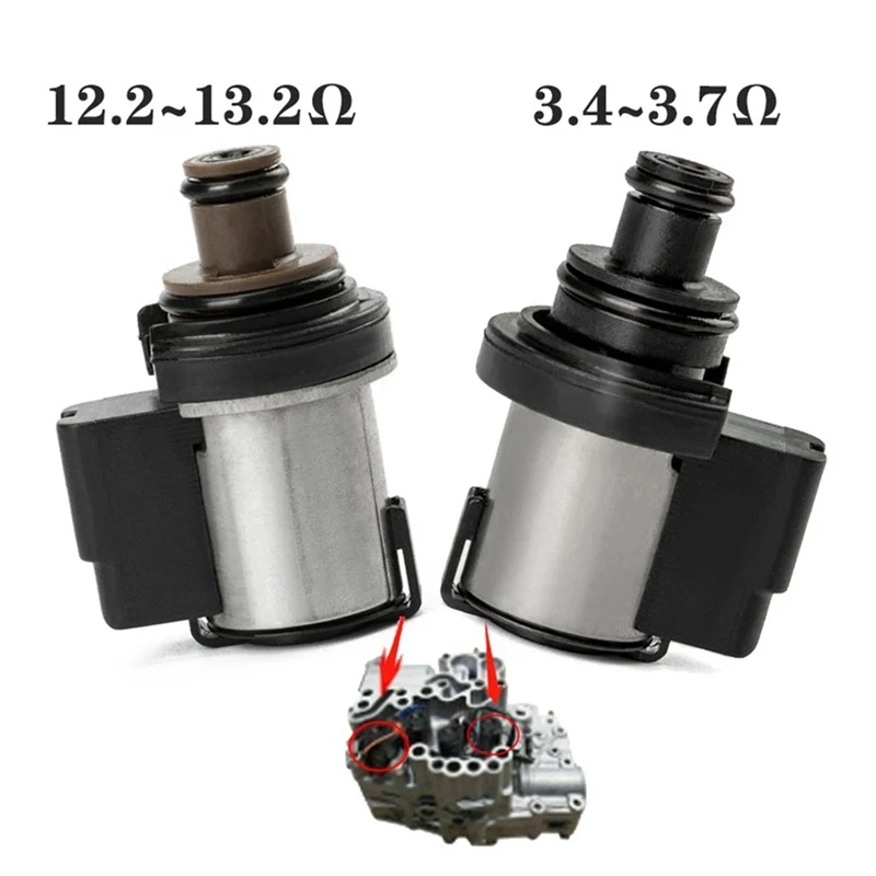 31825AA050 31825AA051 31825AA052 Automotive Torque Converter Lock-Up Solenoid 3.7Ω+12.2Ω-13.2Ω For Subaru Lineartronic