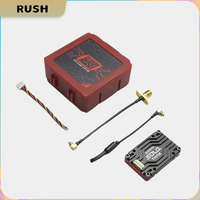 RUSH New Solo Tank 5.8G VTX Video Transmitter CNC Shell, 1.6W High Power, Built-in Microphone, Heat Dissipation for RC FPV