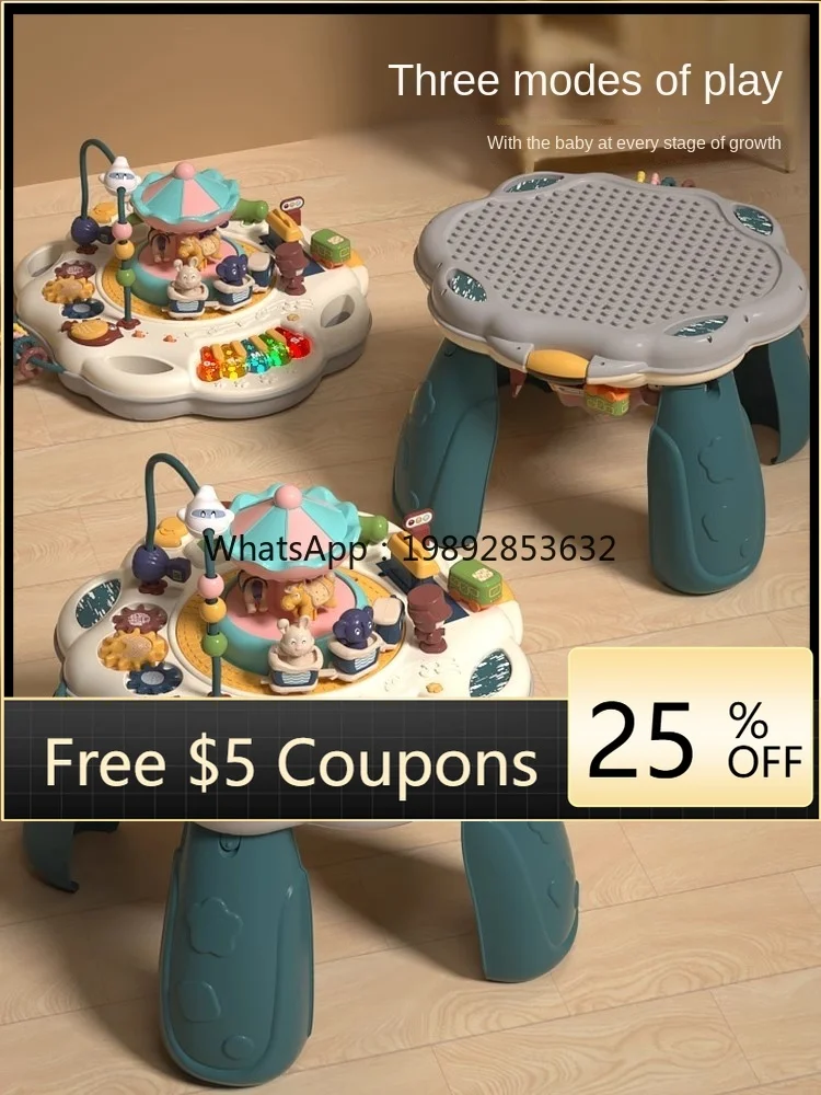 Table de jeu pour bébé, éducation précoce pour enfants, jouet éducatif multifonctionnel pour bébé