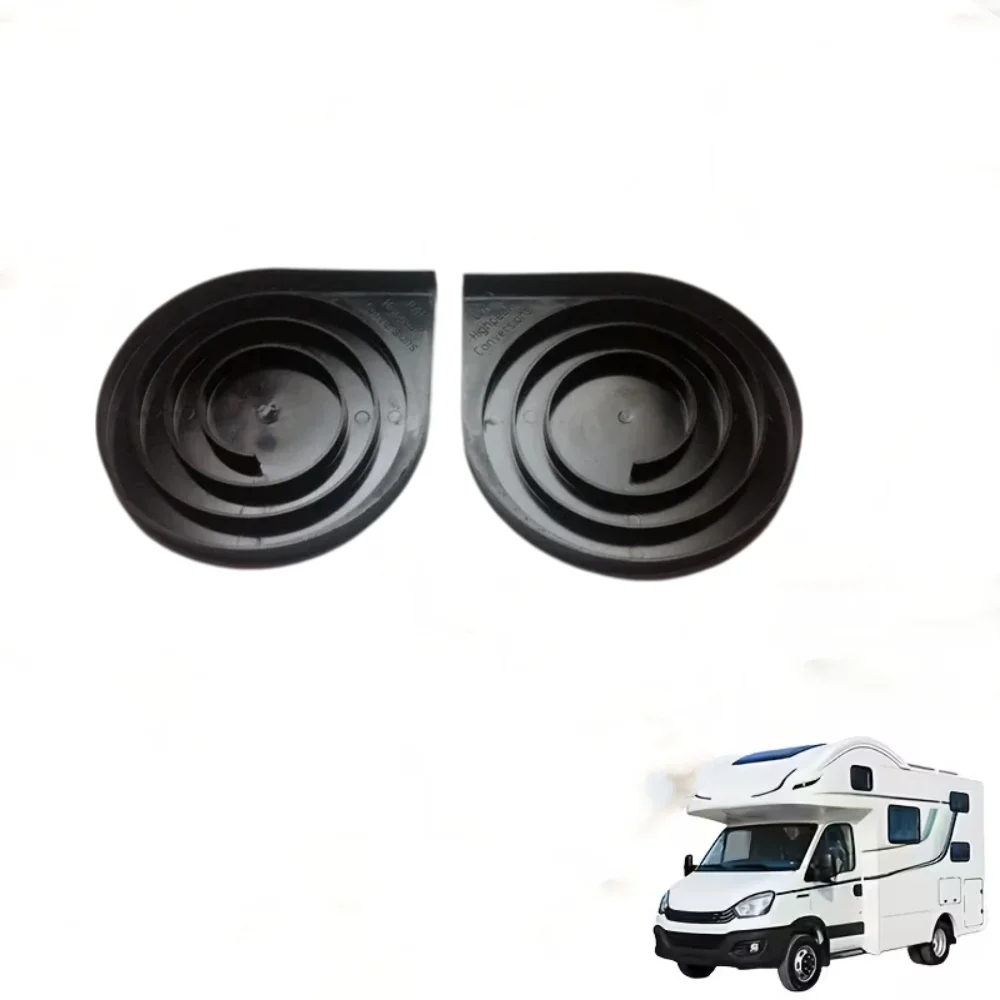 

A Pair Of Tambour Door Spirals / Roller Shutters For Campervan, Motorhome Rolling Shutter Door Reel Black
