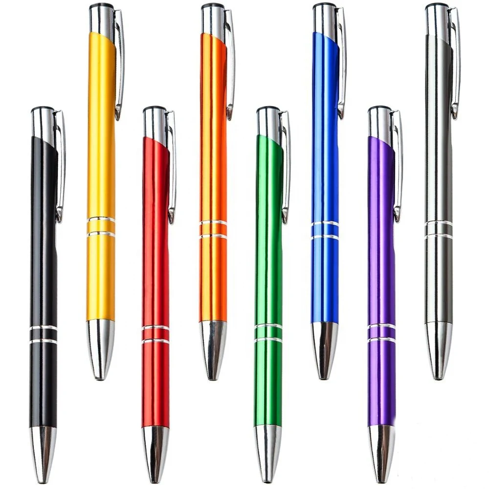 

50pcs Hot sell ballopint pen metal ball pen advertising metal pen