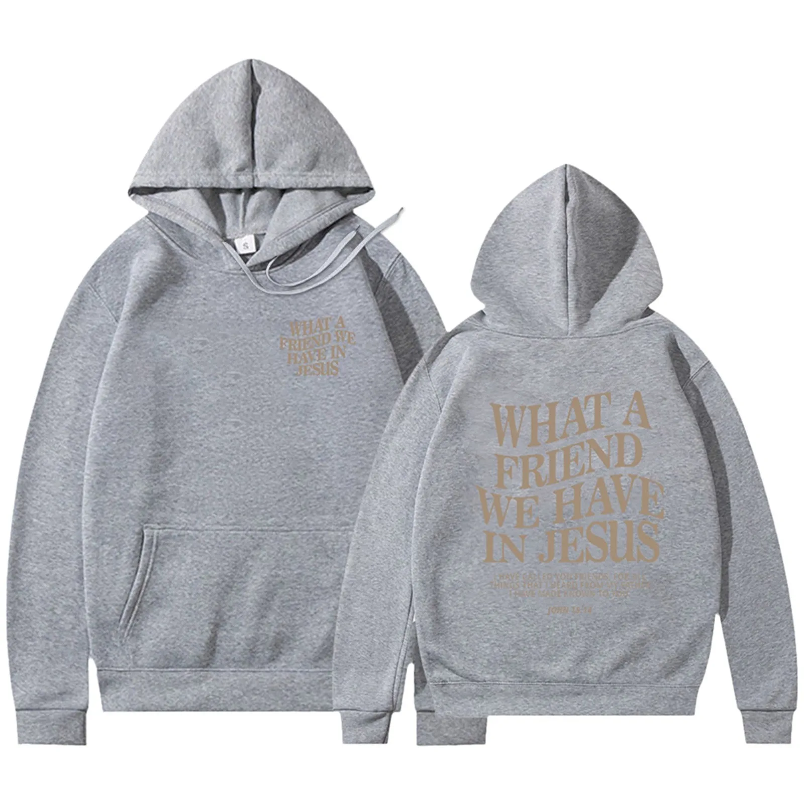 Dames herfst- of winterletters dubbel bedrukte hoodie met lange mouwen en cap-riemzak Hoodies Losse hoodies