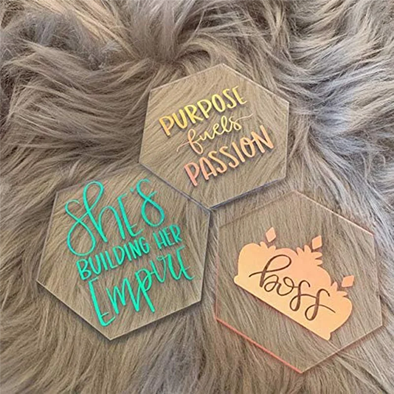 A59E-50 قطعة بطاقة مكان الطاولة لوح أكريليك مع قاعدة بطاقات جلوس الزفاف أسماء الضيوف علامة دعوة حفلة لتقوم بها بنفسك الديكور