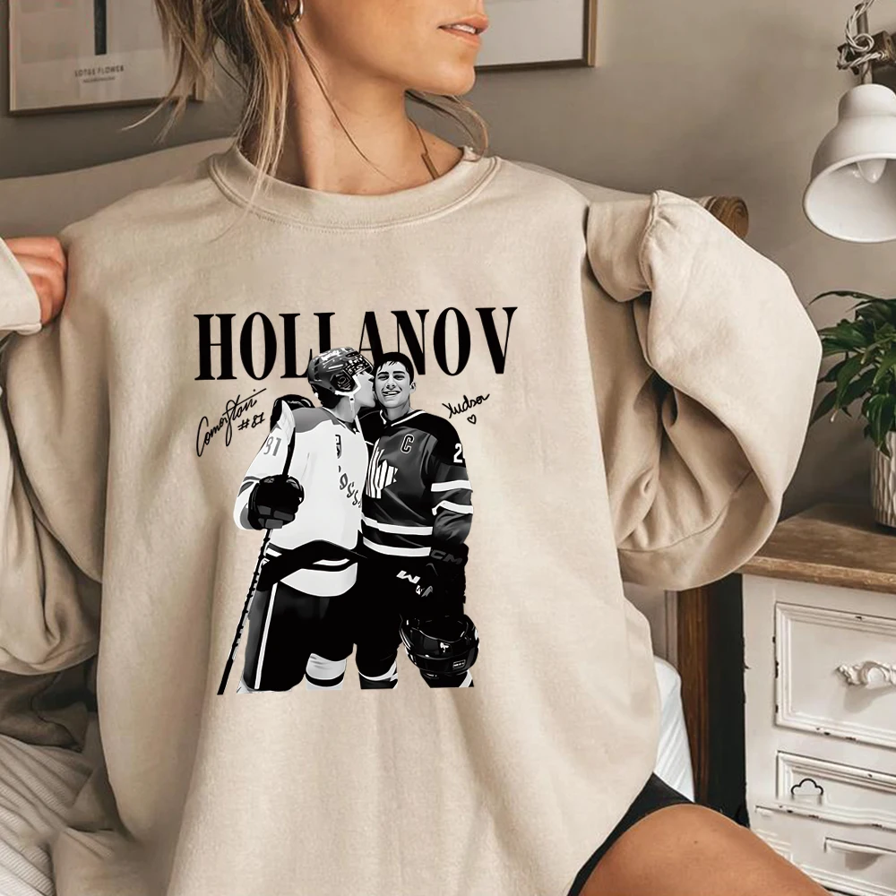 

Толстовка унисекс Hollanov Hudson Williams Connor Storrie, рубашка с подогревом, артиллерийская толстовка с капюшоном Ilya Rozanov Shane Hollander, толстовки