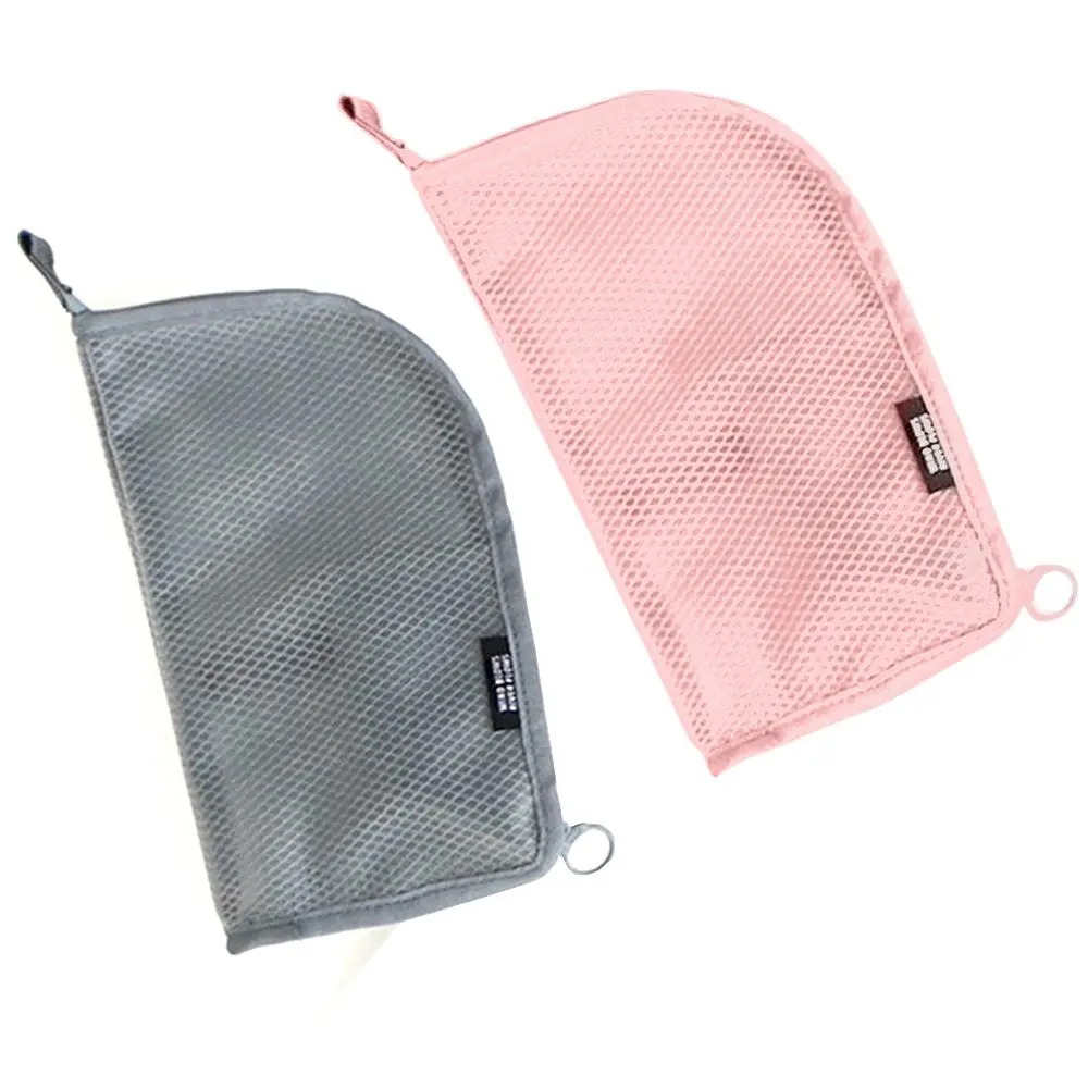 

Folding Zipper Toothbrush Toiletry Bags Travel Storage Bag Washing Organizer Makeup Bag Makeup Brush Bag Mesh Cosmetic Bag