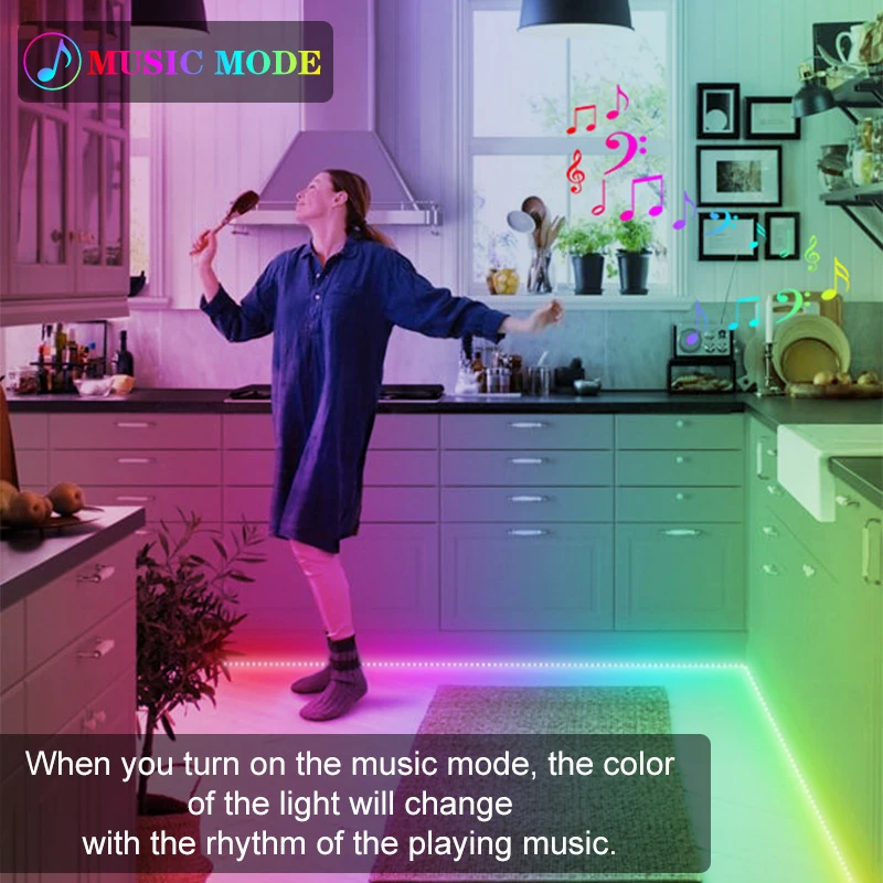 Tira de luces LED con Wifi, controlador inteligente con Bluetooth, modo Dual, atenuador SPI COB, con ilusión de Color, Smartlife, Tuya, DC12-24V