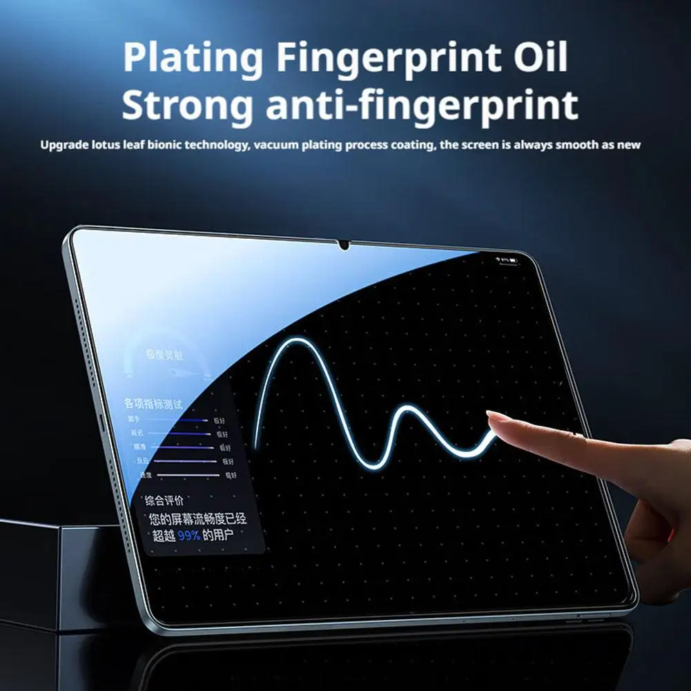 Protector de pantalla para tableta Xiaomi Pad 7 Ultra, película protectora antiarañazos de dureza 9H, funda de vidrio templado con claridad HD, amigable