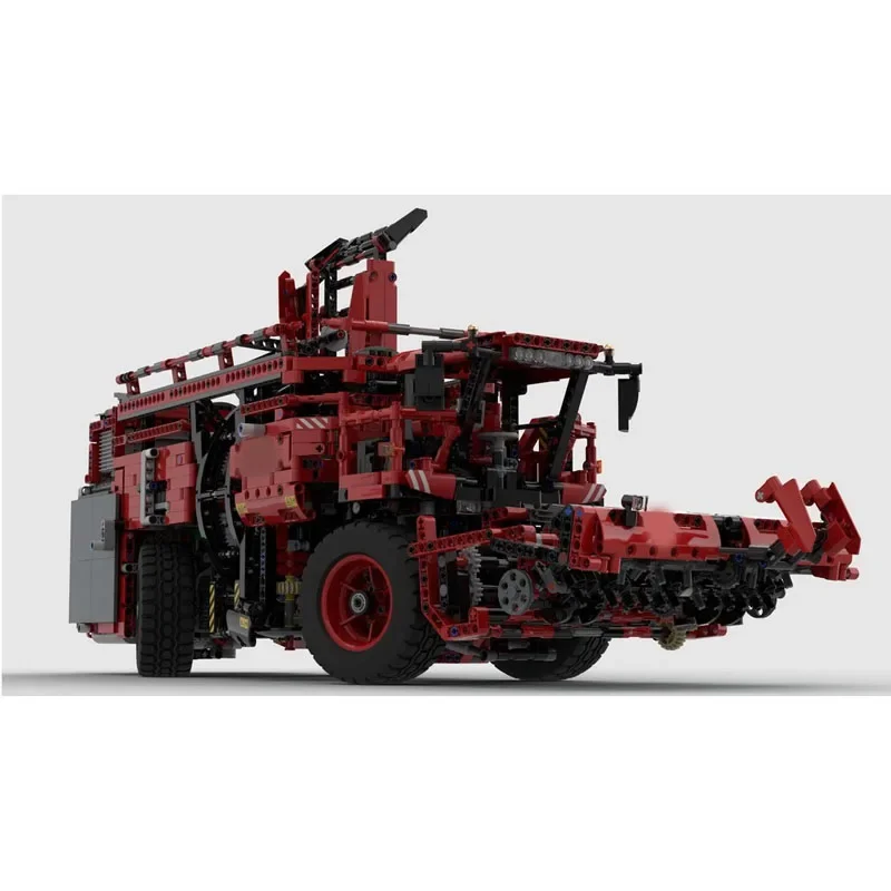 MOC-241836 โมเดลตัวต่อรถเก็บเกี่ยวเมล็ดบีทรูท รุ่นคลาสสิกเมือง, 3747 ชิ้นส่วน, ของขวัญของเล่นวันเกิดและคริสต์มาสสำหรับเด็กผู้ชาย