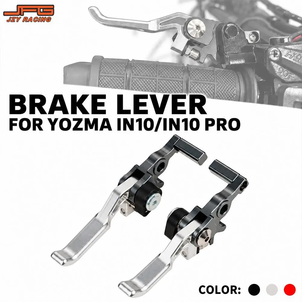 Left Right Hand Bar Motorcycle CNC Brake Clutch Lever For Yozma IN10 PRO Electric Vehicle Dirt Bike Off-Road E-Bike Accessories