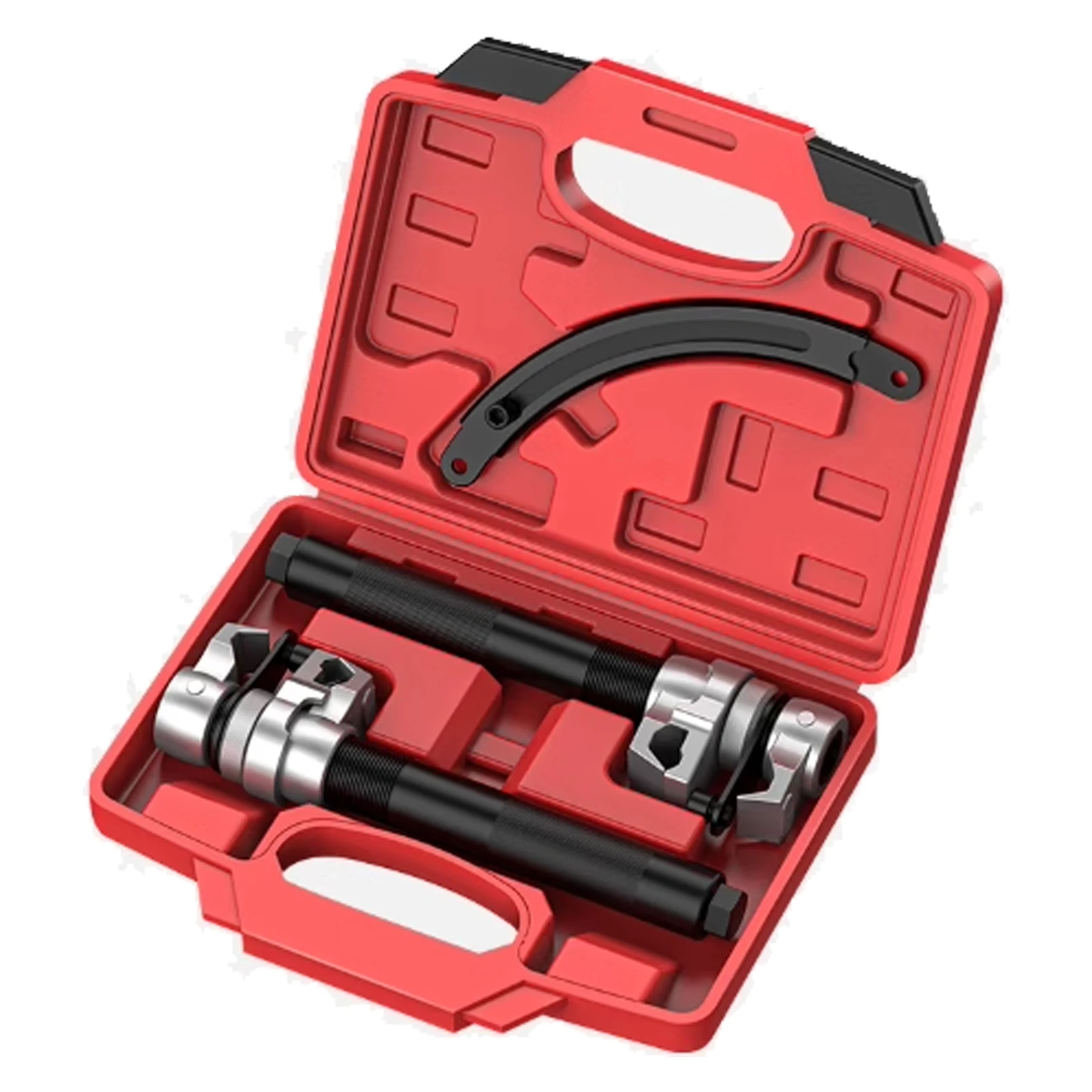 

Heavy Duty Coil Spring Compressor Tool, Shock Absorber Strut Removing Installing Tool for Car Repairing, Max Load 100KG