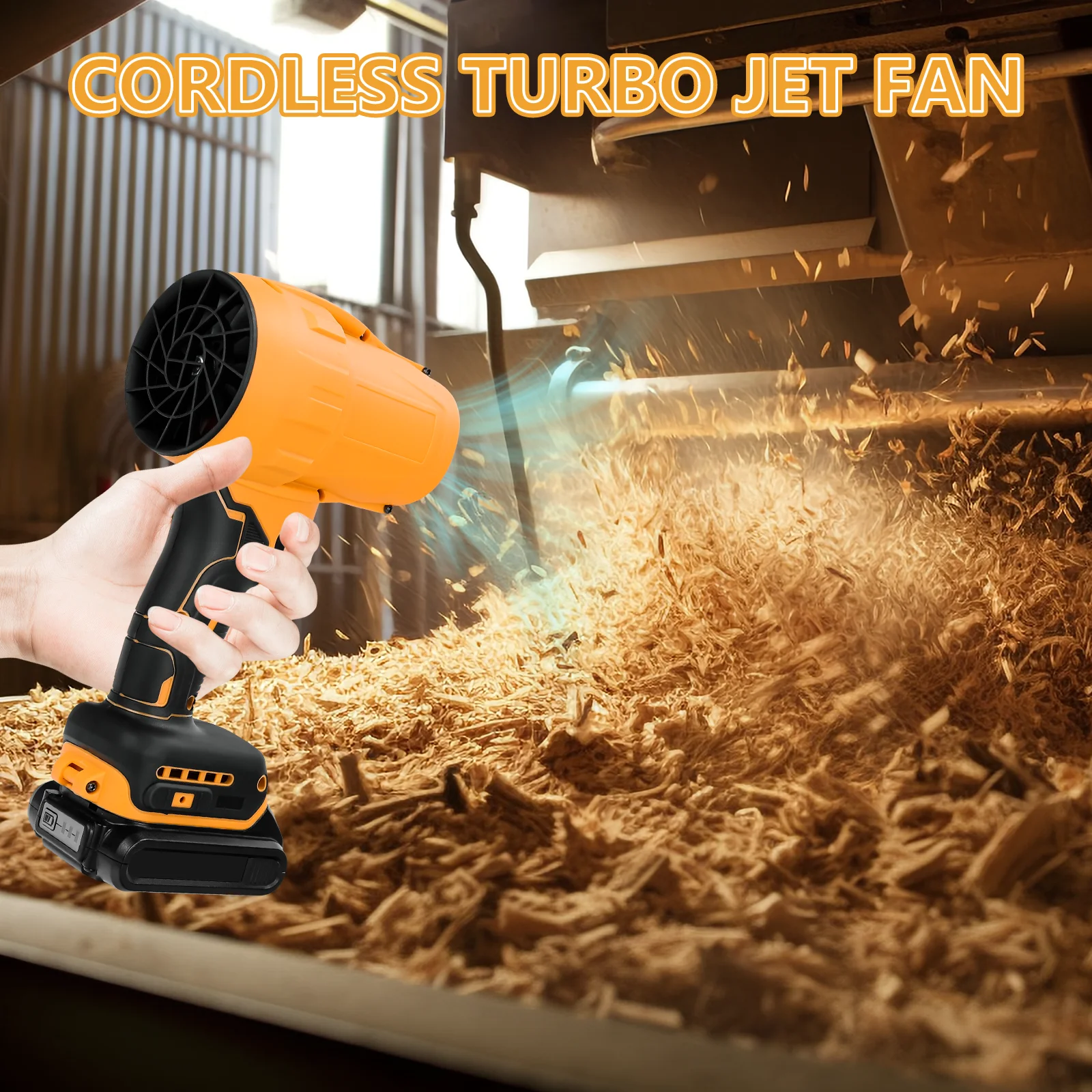 منفاخ هواء كهربائي بدون فرش، مروحة توربو نفاثة 30000 دورة في الدقيقة، أداة كهربائية محمولة لنفخ الغبار لبطارية ديوالت 20 فولت (بدون بطارية)