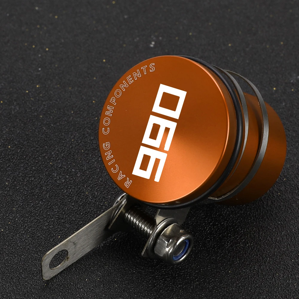 

Universal Motorcycle Brake Fluid Reservoir Clutch Tank Oil Fluid Cup For 990 Super RC8 / R 690 1290 890 Super R