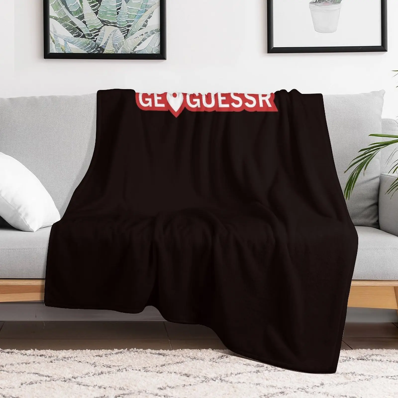 

GeoGuessr Logo Throw Blanket Hairy Luxury Throw blankets ands Decoratives Blankets Tourist Comforter Blankets