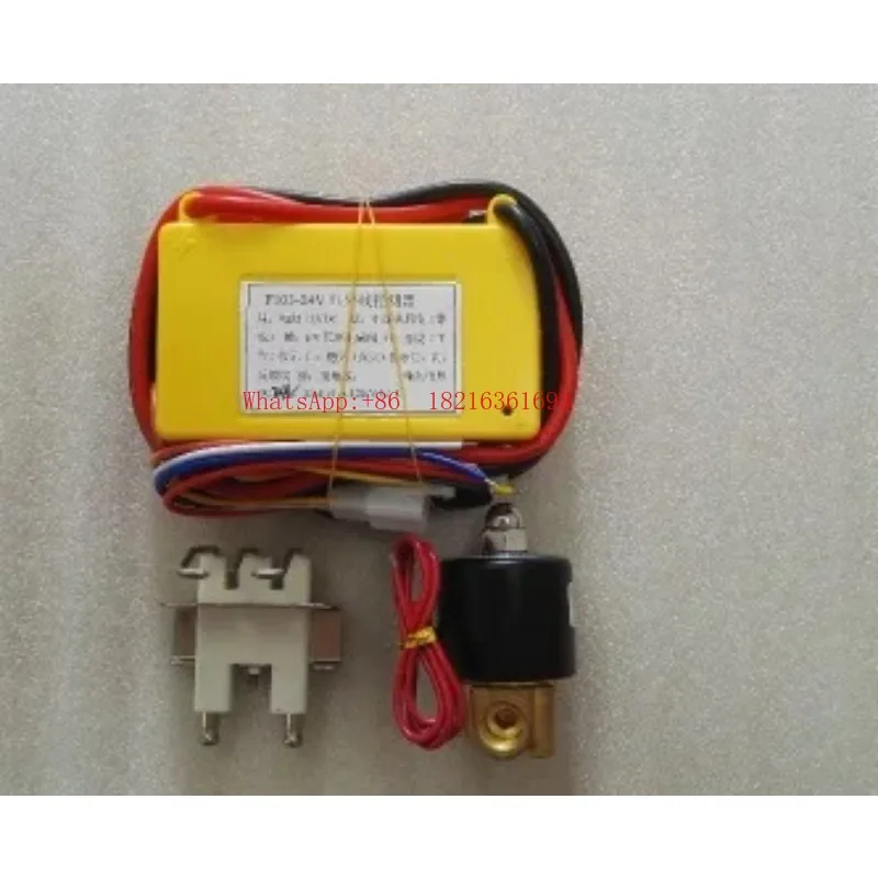 Limited Offer DC24V Gas Automatic Ignition Controller 1/4 Inch Solenoid Valve + Ignition Needle, Commercial Stove Burner Ignit