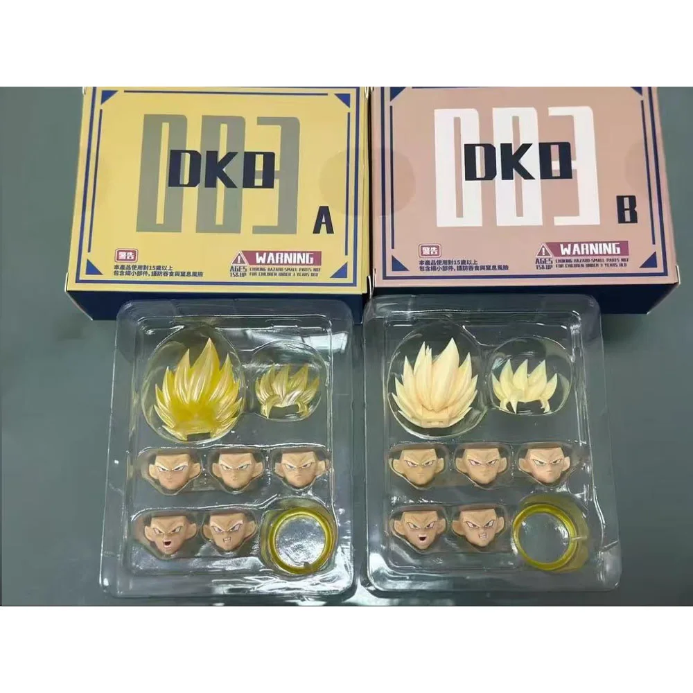 

DKO Toys Son Goku Head Sculpt Dragon Ball Z Super Saiyan 2 Son Goku Head Аксессуары Аниме Фигурка Модель Игрушки Подарки