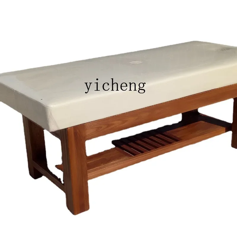 

Xl Solid Wood Facial Bed Wooden Massage Beauty Salon Pedicure