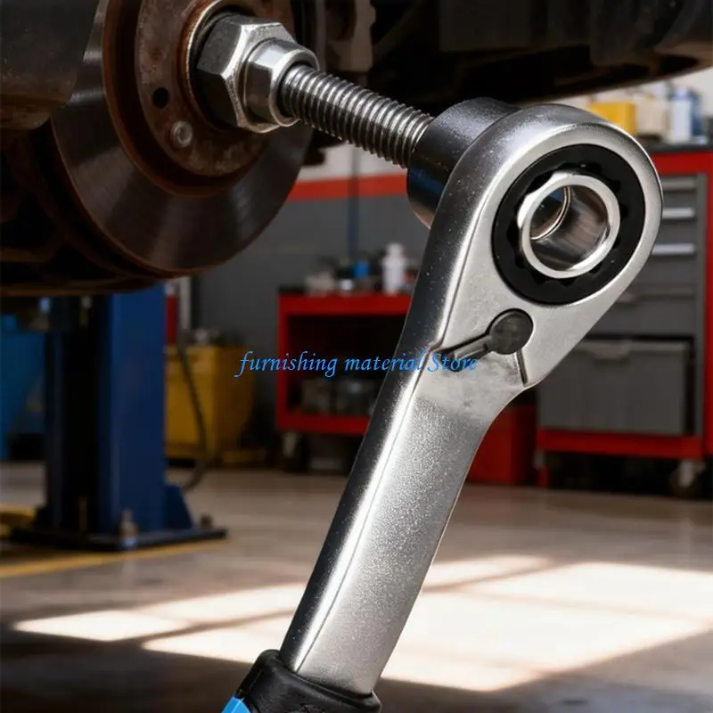 Y5GD 12 Point Antislip Socket Set With Bidirectional Ratchet And Pass Through Covering 8mm To 24mm For Long Bolt Access In Tight