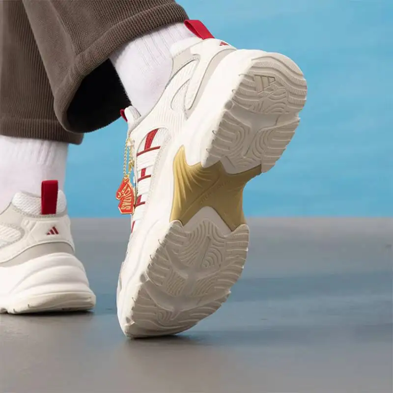

Popular Adidas Cream Red Mesh Chunky Dad Shoes Dreamstrike Cushion Platform Casual Sneakers Women Men KI1846