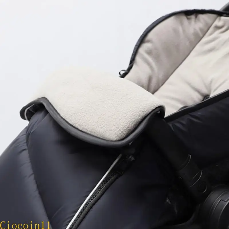 

Y1UB Splashproof Warm Sleeping Bag Pram Footmuff Winter Baby Pram Bunting Bag