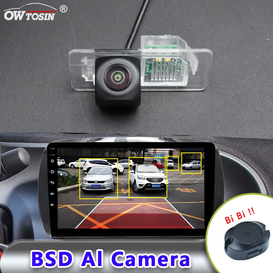 

1080P AHD ADAS AI Car Vehicle view Camera For BMW X5 X6 X3 X4 X1 / 2 3 5 Series 2014 2015 BSD Blind Spot Radar Alarm Monitor