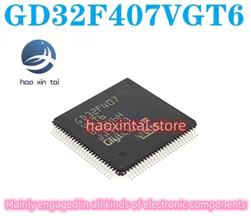 

10pcs original GD32F407VGT6 LQFP-100 ARM Cortex-M4 32-bit microcontroller -MCU chip