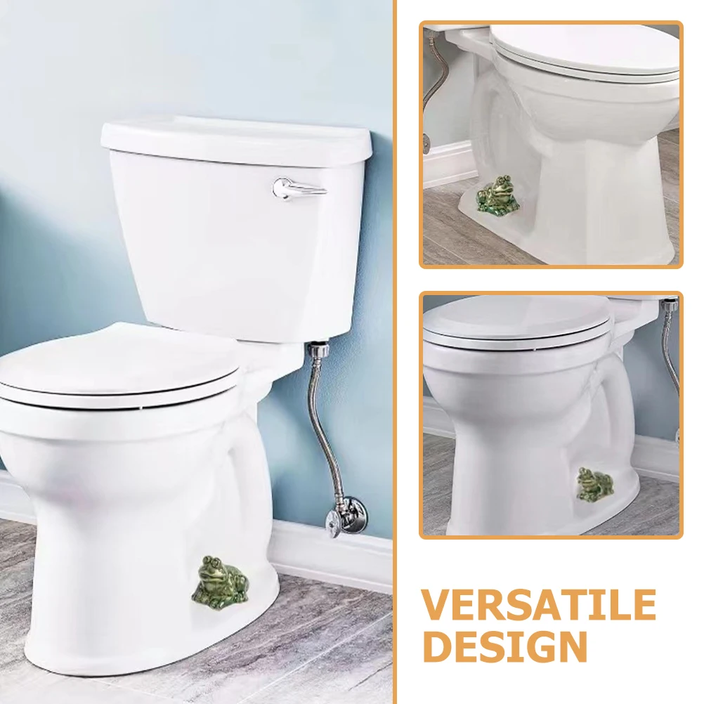 

Toilet Bolt Cap Frog Caps Decorative Push-on Bowl Resin Crafts Decoration Covers Animal
