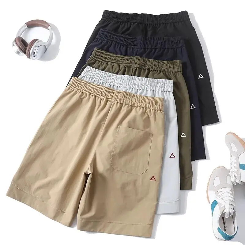 

e Series Summer Couples Commuter orts Elastic Waisand Women's Men's Comfortable Breathable Loose Fit Polyester