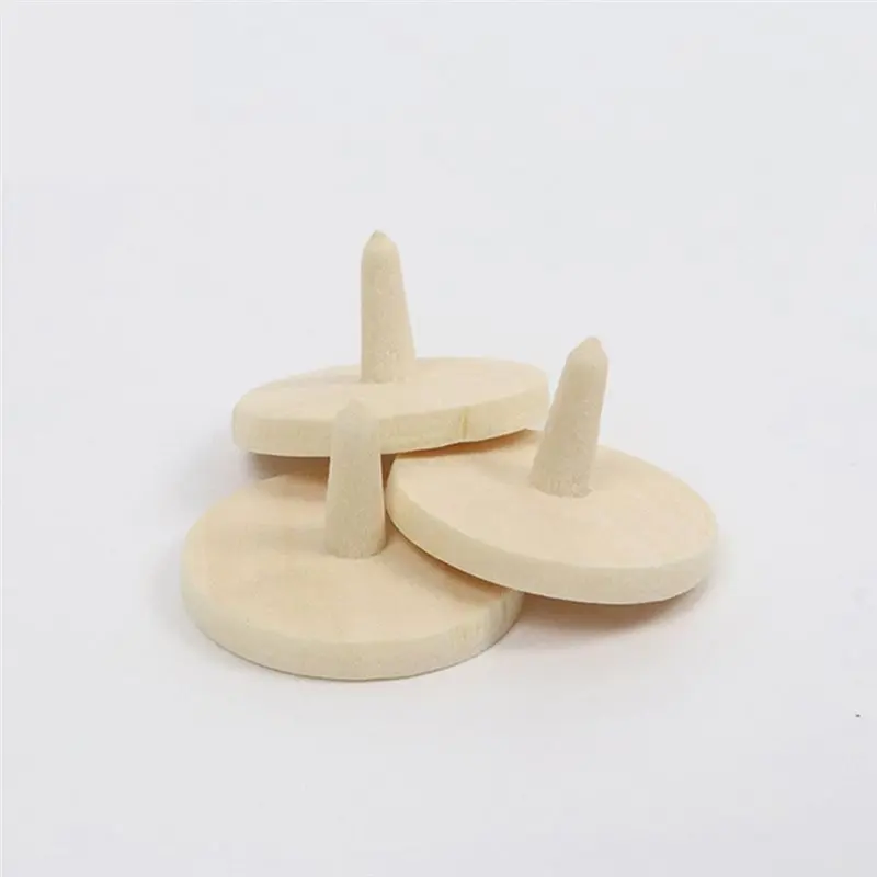 Premium Wooden Golf Ball Markers 20Pcs For Enhanced Alignment And Quick Rapid Soil Insertion