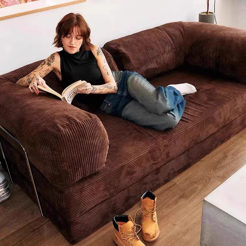 Maillard Small Living Room Sofas Lazy Nordic Minimalist Luxury Living Room Sofas Sectional Modern Woonkamer Banken Furniture image 2