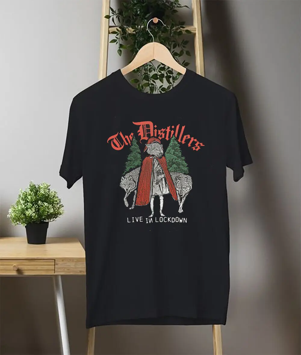 Live In Lockdown 2021 The Distillers Band T Shirt Black S 5XL LI1043