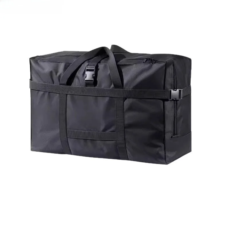 大容量オックスフォード布製荷物バッグ、航空旅行、海外移住、学校、パッキングキューブ、防水収納オーガナイザー