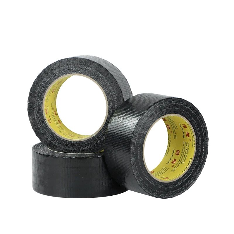 

Black Adhesive Fabric Duct Tape Strong, Carpet Tape Waterproof,White Tape decorative, 10 Meter Automotive Fabric Tape 1Roll