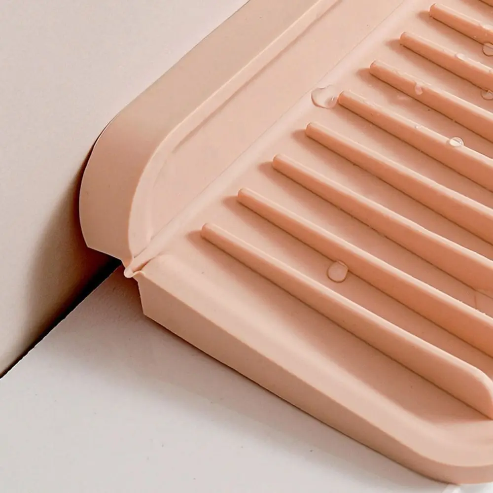 

Stable Quick Dry Faucet Splash Pad Non Slip Slope Silicone Sink Drying Mat Splash Guard Wear Resistant Water Drip Catcher Sink