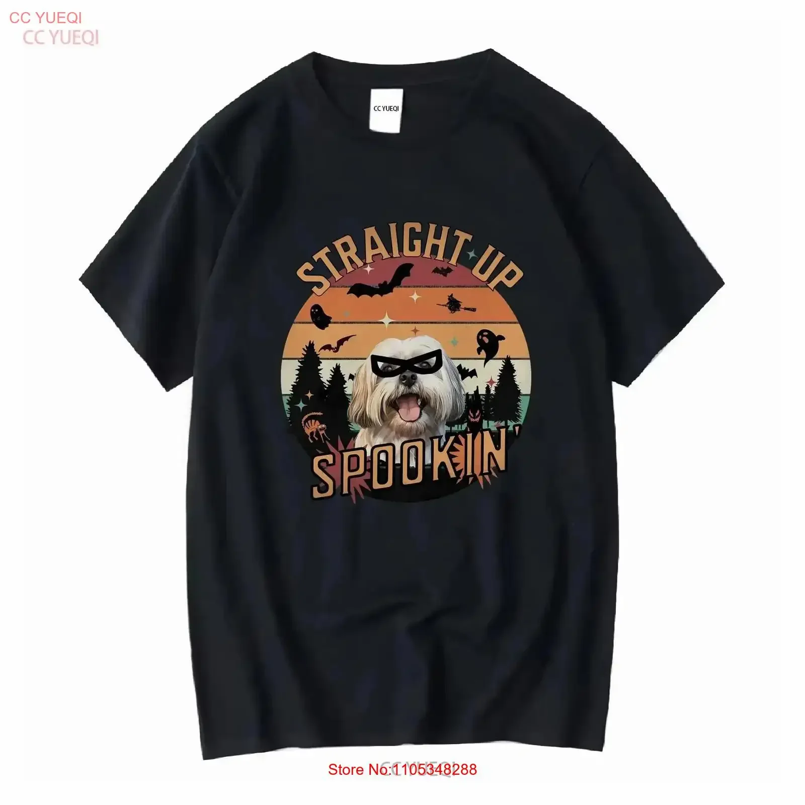 Havanese-Halloween-T-Shirt für Mama und Papa, lustiger Havi-Besitzer, Hundeliebhaber, Vintage-Washed-Designerkleidung, Vintage-Washed-Grafik