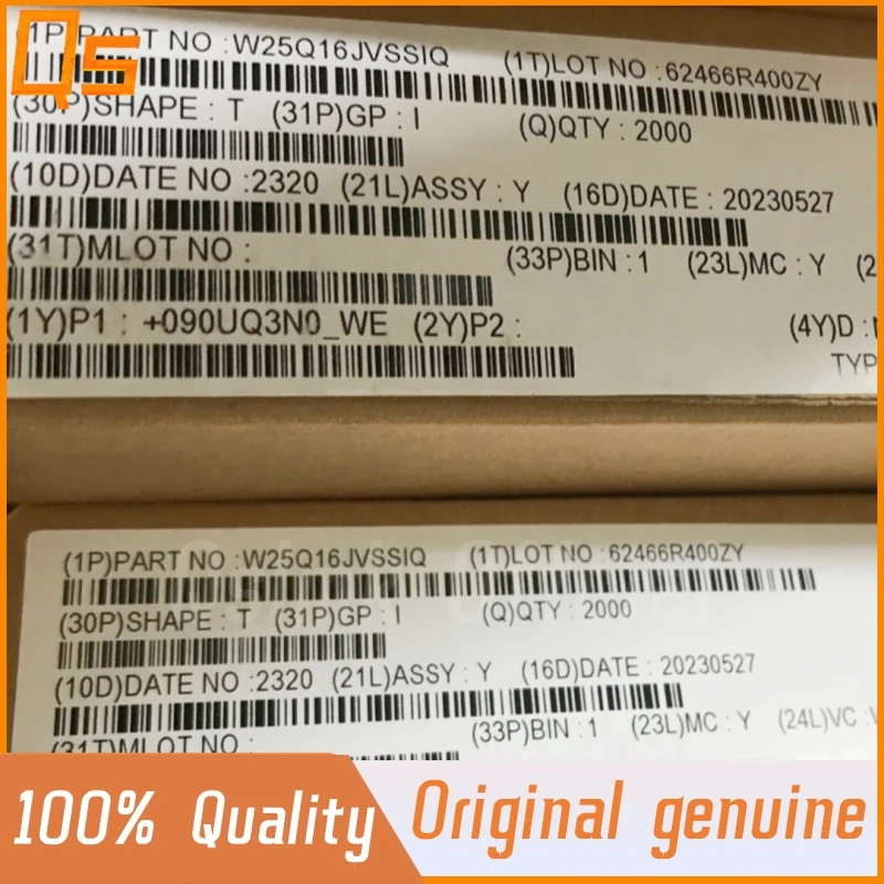 New Original W25Q16JVSSIQ W25Q16J SOP8 flash Memory