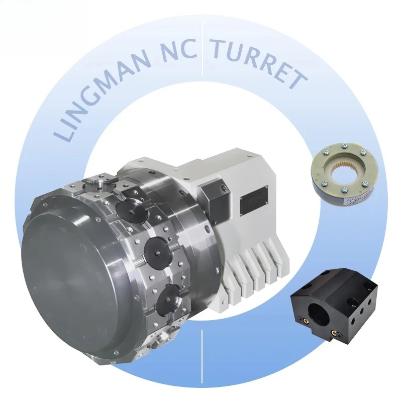 

HAK38 Lathe Turret CNC 12 Station NC Turret with New Bearing for Cnc Lathe Machine