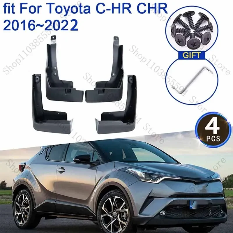 

for Toyota C-HR CHR 2016 2017 2018 2019 2020 2021 2022 2023 C HR AX10 AX50 Mud Flaps Mudguards Fender Splash Wheels Accessories