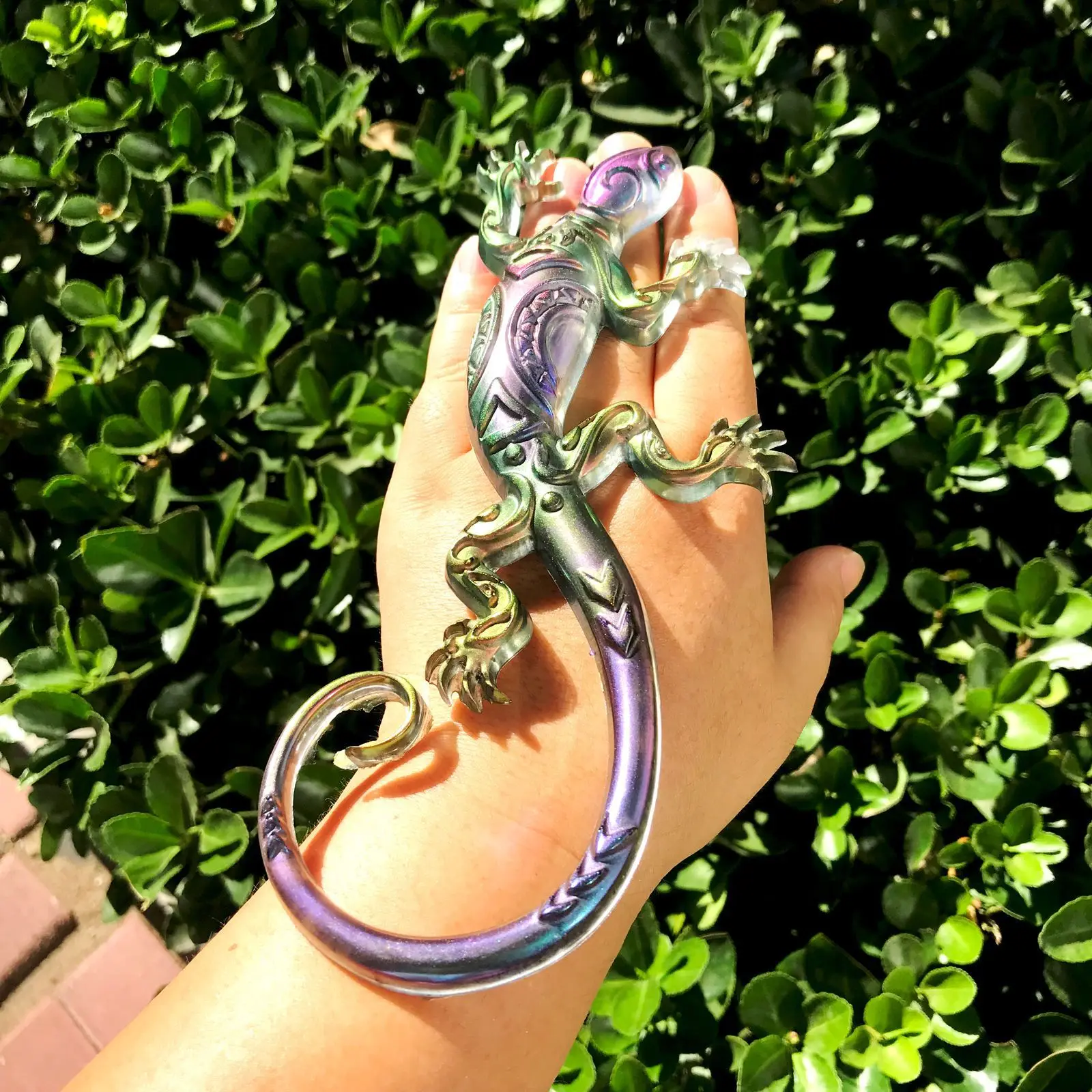 

Wall Gecko Candle Silicone Mold For Festive And Romantic Decoration Gypsum form Homemade Handicraft Gift Making Kitchen Accessor