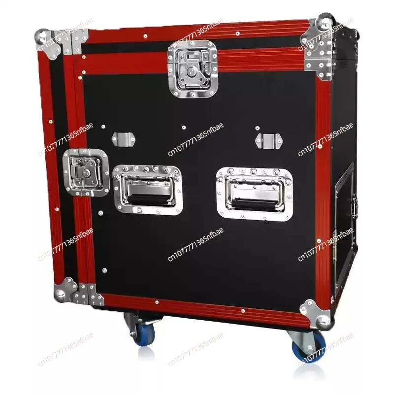 Professional 16U power amplifier chassis, air case, cabinet, mixer shelf, custom 8U6U12U audio stage storage box