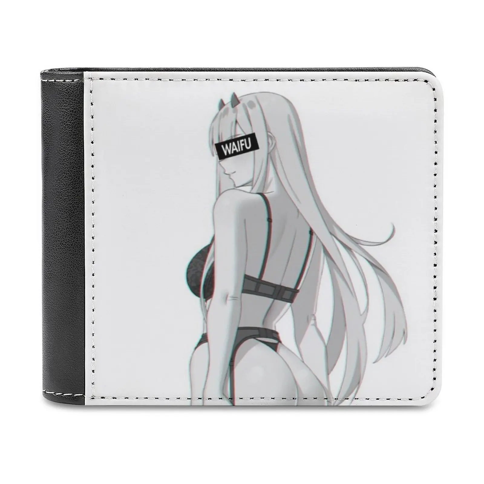 Darling In The Franxx Zero Two Waifu Material Business Men Wallets Small Money Purses New Design Dollar Price Top Wallet