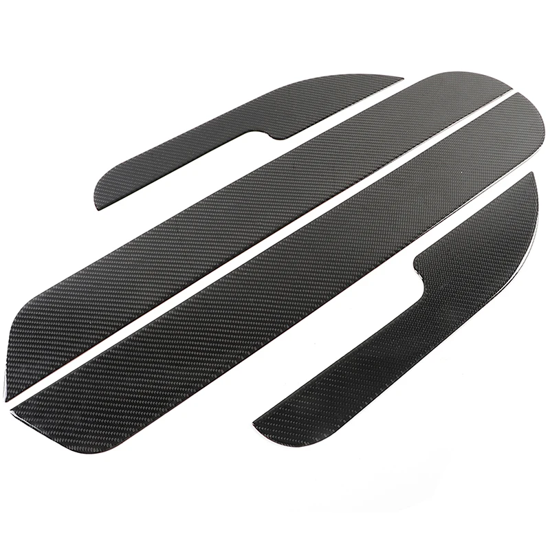 For Hummer H2 2003-2007 Car Door Anti-Kick Panel Sticker Soft Carbon Fiber Car Accessories