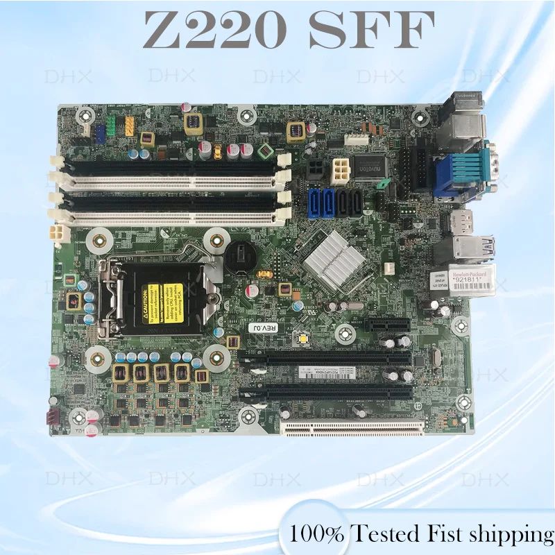For HP WorkStation Z220 SFF Desktop Motherboard 655840-001 655840-601 655840-501 655582-001 LGA 1155 100% Tested Fast Ship