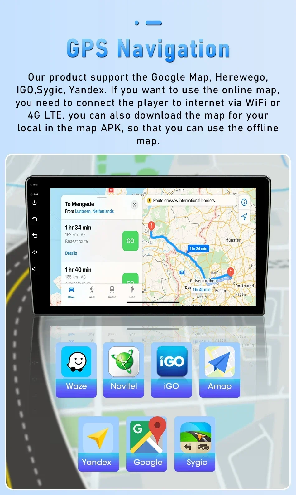 2Din Android Auto & Carplay Autoradio Für Audi A3 2 8P 2003-2013 S3 2006-2012 RS3 2011 2012 GPS Player 4G WiFi Multimedia Stereo – Detail 14