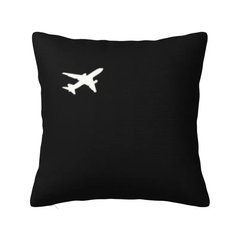 

Awesome Little Airplane Nordic Pillow Cover Flight Pilot Aviation Aviator Chair Cushion