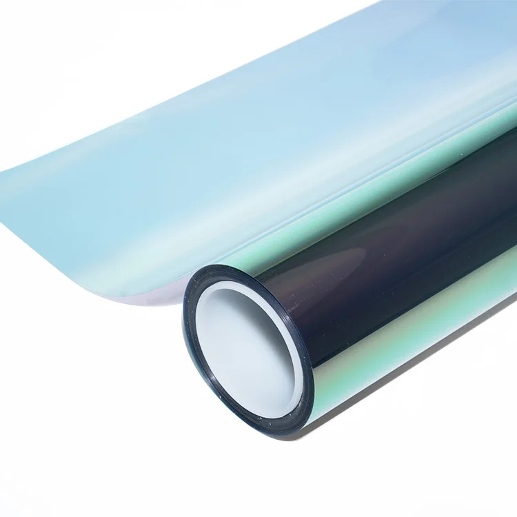 ISF 75% VLT 99% UVR Nano Keramische Hoge Kwaliteit Auto Kameleon Glasfolie met UV Proof Glare Reductie Zon Controle Voorruit Film